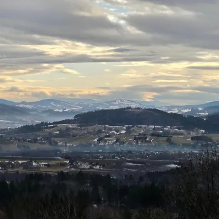 Panorama Trojmezi * Dolní Lomná